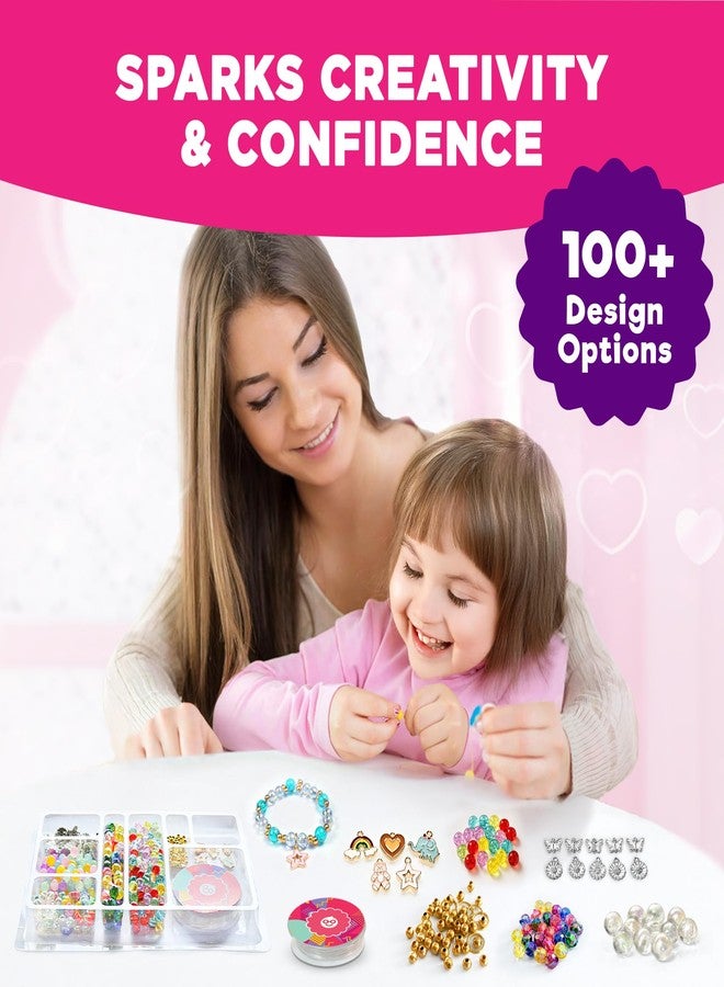 EINSTEIN BOX Bracelet Making Set for Girls 6 to 14 Years Olds with Beads & Charms | Toys & Birthday Gift Ideas for Girls 6,7,8,9,10,11,12,13,14 Years Old | - Image 4
